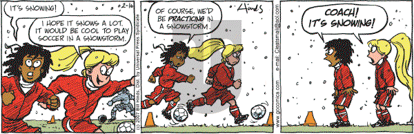 Cleats - Friday February 16, 2007 Comic Strip