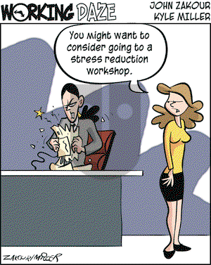 Working Daze on Tuesday November 2, 2004 Comic Strip