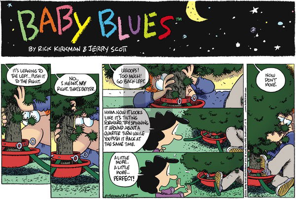 Baby Blues on Sunday December 9, 2001 Comic Strip