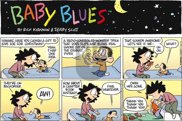 Baby Blues on Sunday December 17, 2017 Comic Strip
