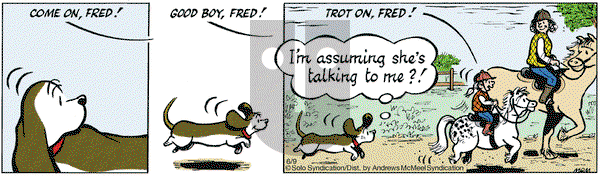 Fred Basset on Saturday June 9, 2018 Comic Strip