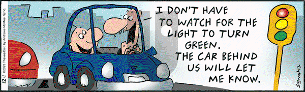 Frank and Ernest - Friday December 1, 2023 Comic Strip
