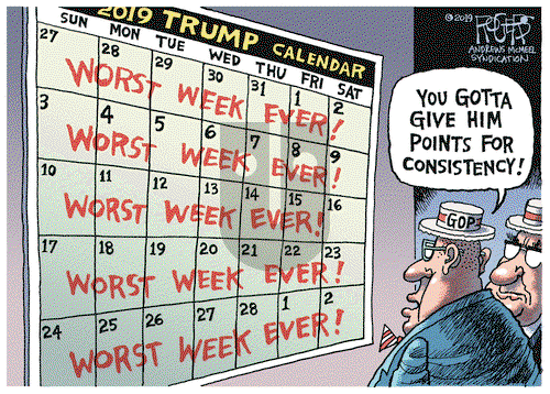 Rob Rogers on Tuesday March 5, 2019 Comic Strip