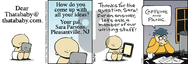 Thatababy on Thursday November 16, 2017 Comic Strip