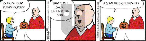 The Born Loser on Thursday October 27, 2016 Comic Strip