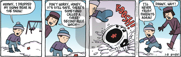 Pooch Cafe on Thursday January 2, 2014 Comic Strip
