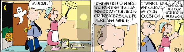 Drabble on Thursday October 29, 2009 Comic Strip