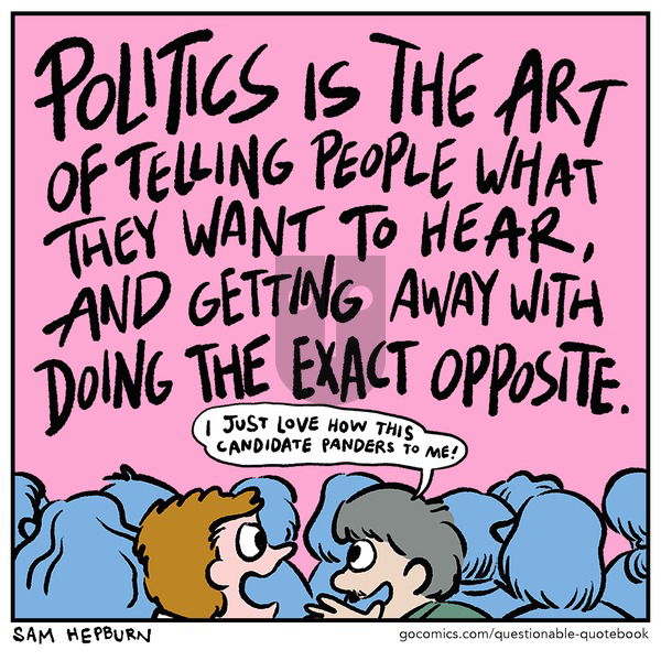 Questionable Quotebook on Sunday March 12, 2023 Comic Strip