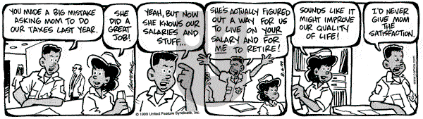 JumpStart on Friday August 6, 1999 Comic Strip