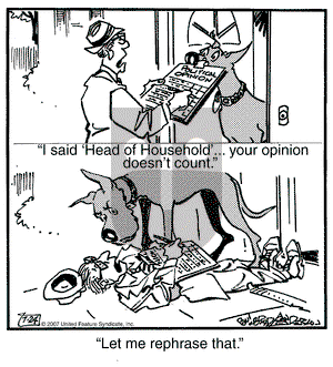 Marmaduke on Tuesday July 24, 2007 Comic Strip