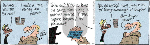 The Knight Life on Saturday June 4, 2011 Comic Strip