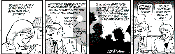 Doonesbury - Friday July 24, 1998 Comic Strip