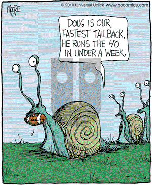 In the Bleachers on Saturday September 18, 2010 Comic Strip