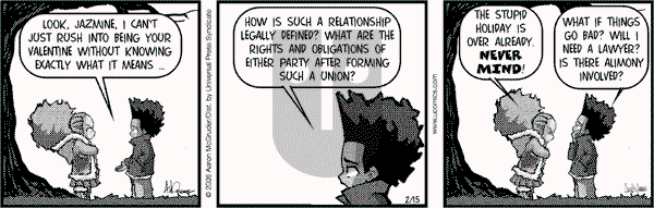 The Boondocks on Wednesday September 18, 2013 Comic Strip