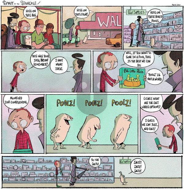 Spirit of the Staircase on Friday August 16, 2024 Comic Strip