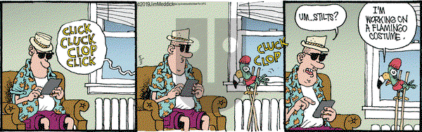 Monty on Friday May 3, 2019 Comic Strip