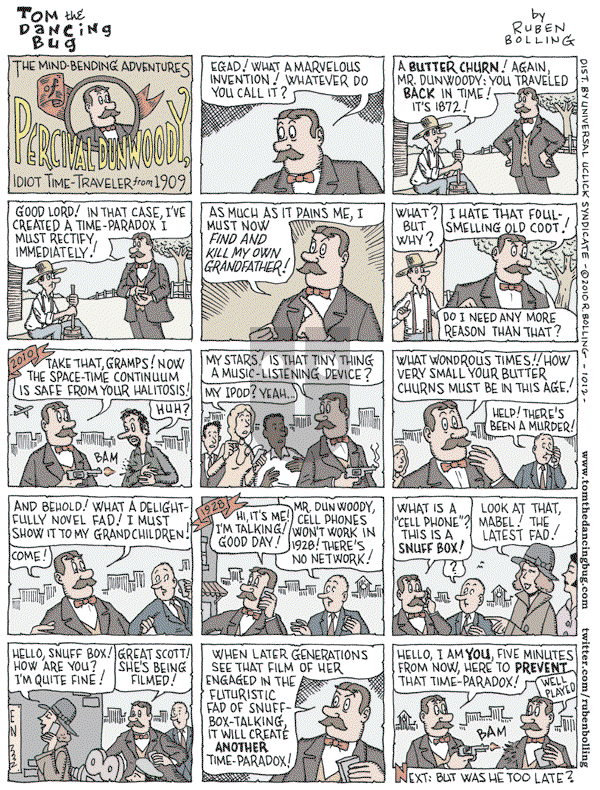 Tom the Dancing Bug on Friday November 12, 2010 Comic Strip
