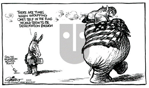 Pat Oliphant on Thursday June 8, 1995 Comic Strip