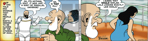 Alley Oop on Friday November 25, 2011 Comic Strip