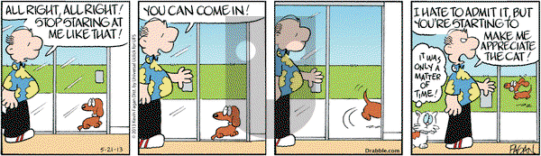 Drabble on Tuesday May 21, 2013 Comic Strip