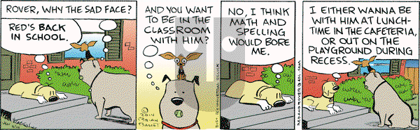 Red and Rover on Wednesday September 10, 2014 Comic Strip