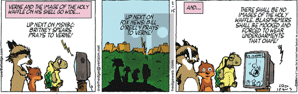 Over the Hedge on Friday February 15, 2008 Comic Strip