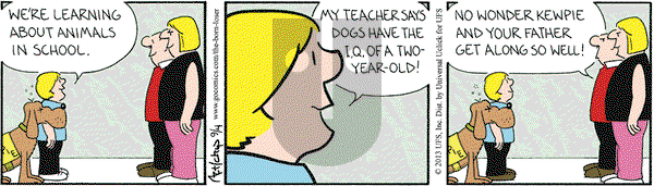 The Born Loser on Wednesday September 4, 2013 Comic Strip