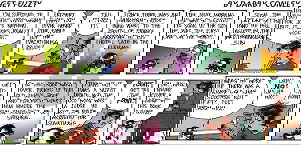 Get Fuzzy on Sunday February 14, 2010 Comic Strip