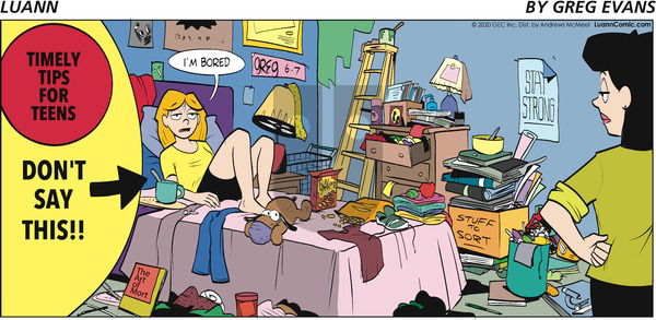 Luann - Sunday June 7, 2020 Comic Strip