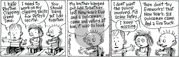 Cul de Sac on Tuesday June 3, 2008 Comic Strip