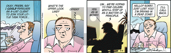 Doonesbury on Friday April 12, 2013 Comic Strip