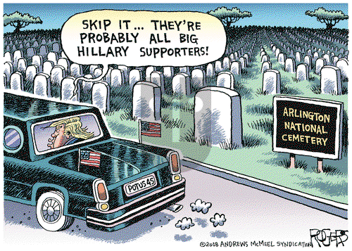 Rob Rogers on Wednesday November 21, 2018 Comic Strip