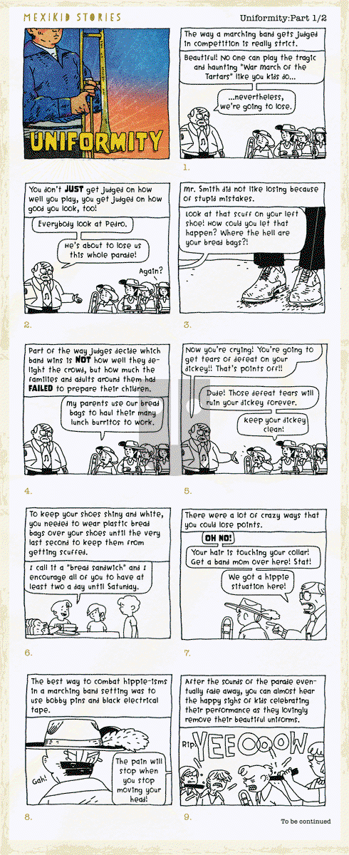 Mexikid Stories on Thursday August 31, 2023 Comic Strip