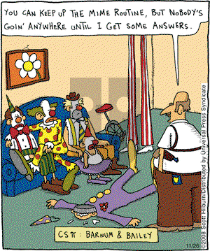 The Argyle Sweater on Wednesday November 26, 2008 Comic Strip