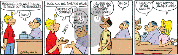 Arlo and Janis on Wednesday June 17, 2009 Comic Strip