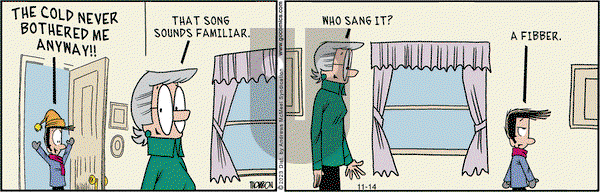 Grand Avenue on Tuesday November 14, 2023 Comic Strip