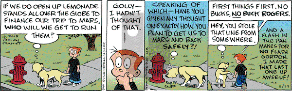 Red and Rover on Tuesday June 23, 2015 Comic Strip