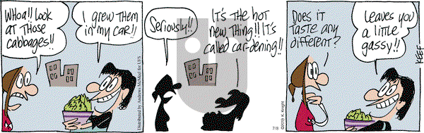 The Knight Life on Monday July 8, 2019 Comic Strip