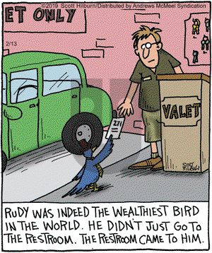 The Argyle Sweater on Wednesday February 13, 2019 Comic Strip