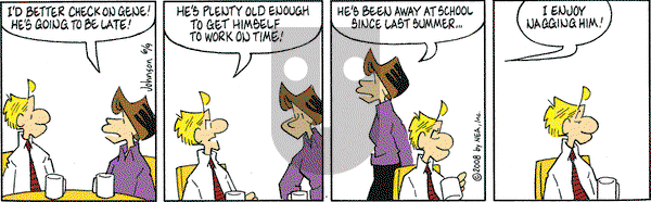 Arlo and Janis on Monday June 9, 2008 Comic Strip
