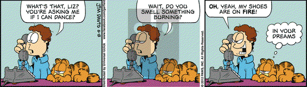 Garfield - Friday June 8, 2012 Comic Strip