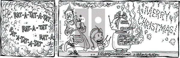 Lio on Thursday December 25, 2014 Comic Strip