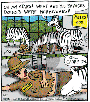 The Argyle Sweater on Monday September 22, 2014 Comic Strip