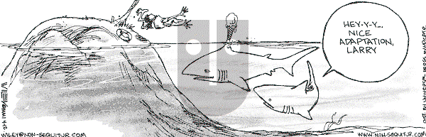 Non Sequitur on Thursday April 12, 2001 Comic Strip