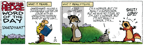 Over the Hedge on Monday May 25, 2015 Comic Strip