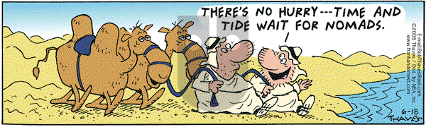 Frank and Ernest on Saturday June 18, 2005 Comic Strip