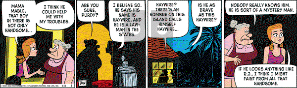 Rip Haywire on Tuesday April 6, 2021 Comic Strip