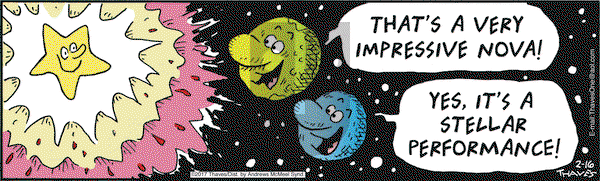 Frank and Ernest on Thursday February 16, 2017 Comic Strip