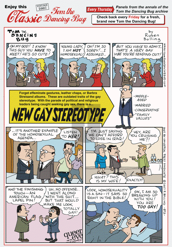Tom the Dancing Bug on Thursday December 29, 2016 Comic Strip