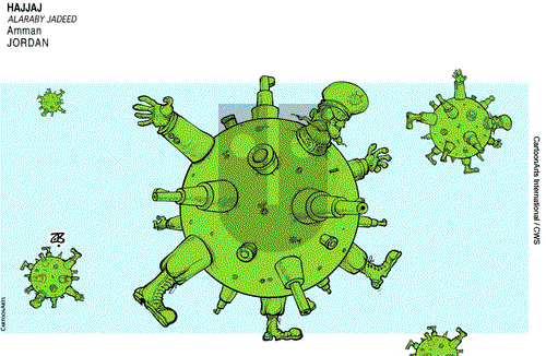 ViewsMidEast on Tuesday April 14, 2020 Comic Strip